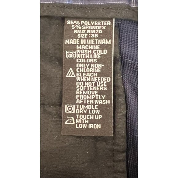 Pebble Beach Comfort Stretch Waistband Moisture Wicking Performance Short Sz 38 - Picture 5 of 7